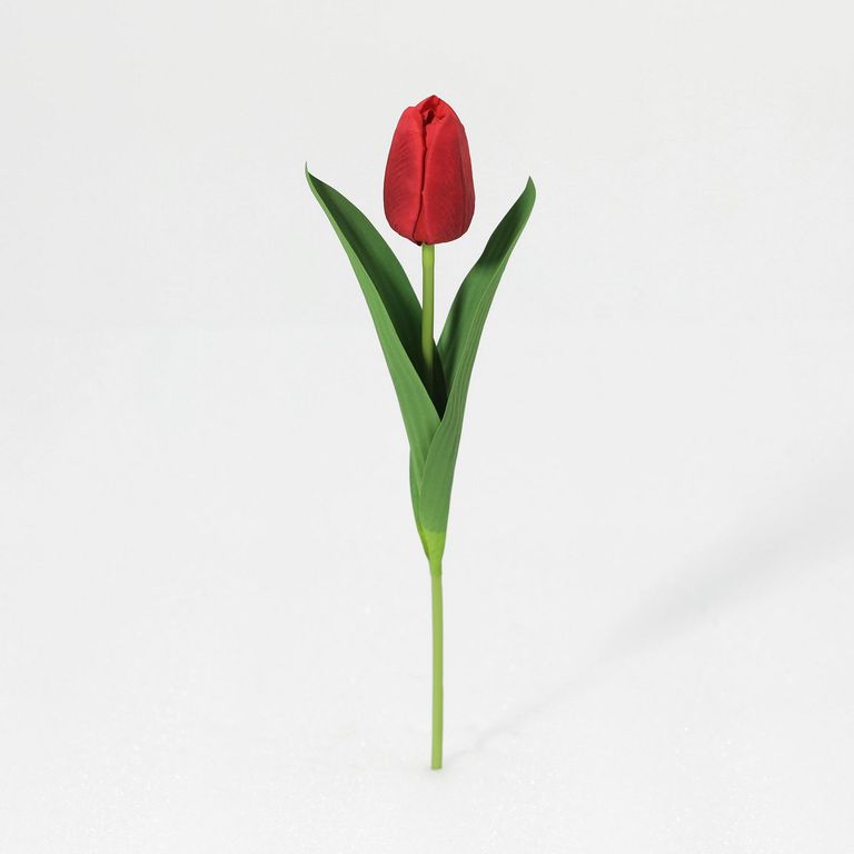 Vara Tulipan Artificial Rojo 57cm