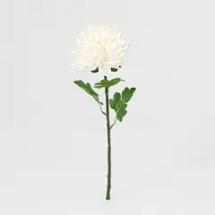 JUST HOME COLLECTION - Vara de Flor Artificial Crisantemo Blanco 55cm