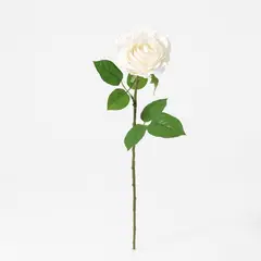 JUST HOME COLLECTION - Vara Rosa Artificial Blanca 70cm