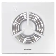 BROAN - Extractor de Aire 16cm 100m3/h con Sensor de Humedad y Temporizador