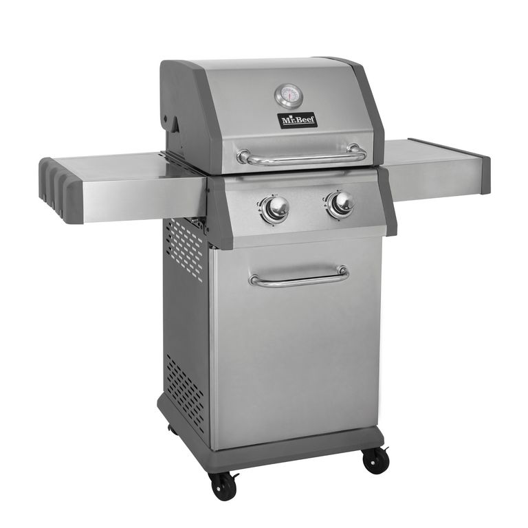 Parrilla a Gas 2 Quemadores Acero Expert Mr Beef