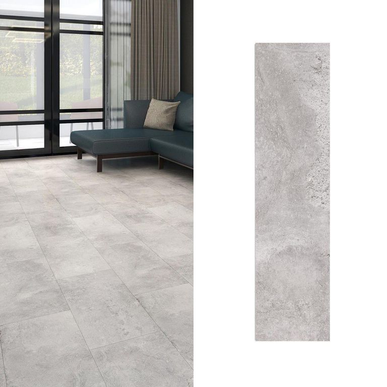 Piso SPC Krater Silver 5 mm 30.5x122 cm 2.6 m2