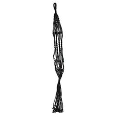 JUST HOME COLLECTION - Colgador de Maceta 125cm Negro
