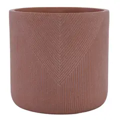 JUST HOME COLLECTION - Maceta de Arcilla Terracotta 24x24cm