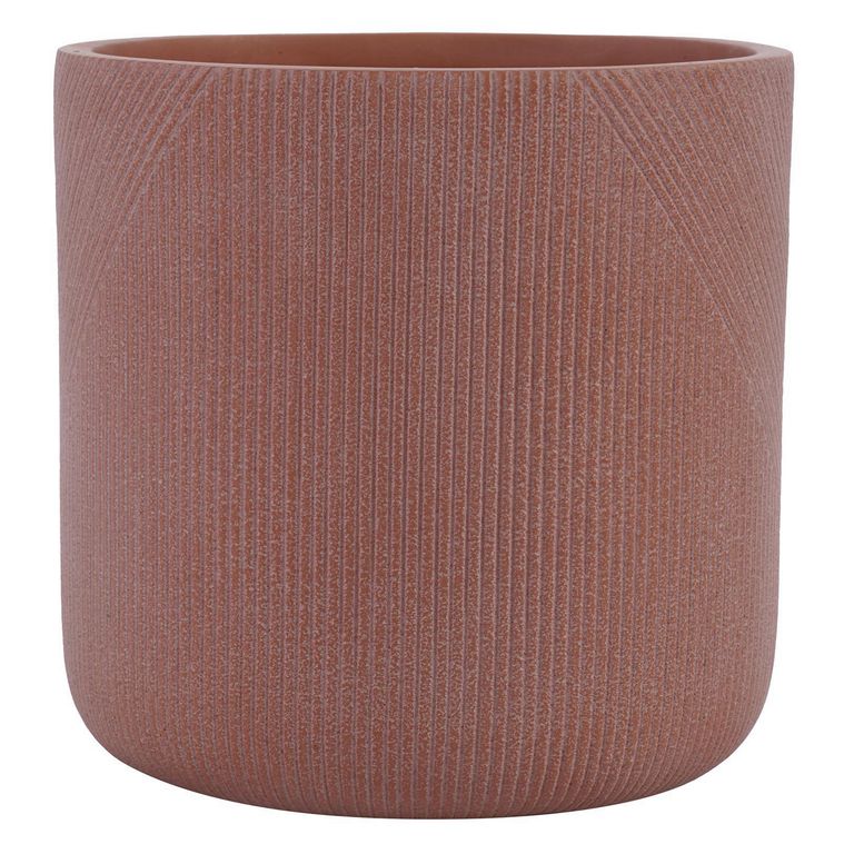 Fibra de Vidrio 30x30x30 cm Terracota