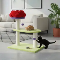 PETIZOOS - Rascador de Gato Flor 77 cm