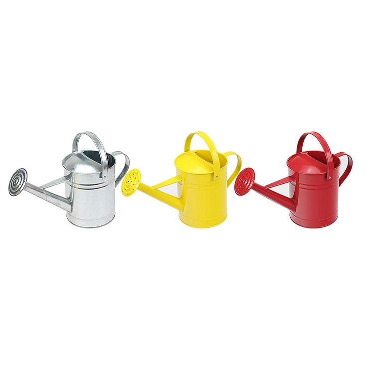 Regadera Metálica Colores Variados