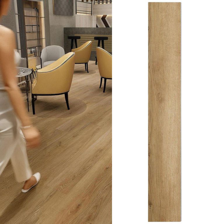 Piso SPC Natural Pine 4.2 mm 18.2x122 cm 3.11 m2