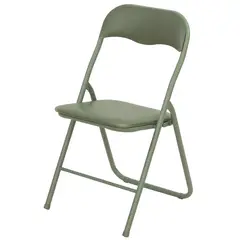 JUST HOME COLLECTION - Silla Plegable PVC Verde