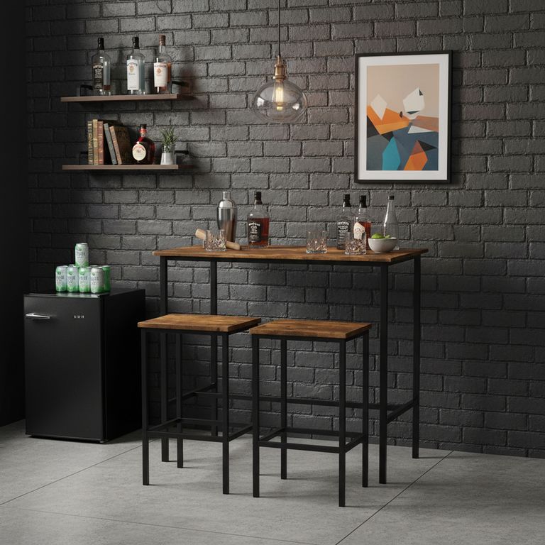 Juego de Comedor Bar 2 Sillas Fair