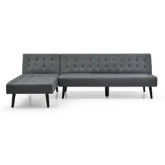 JUST HOME COLLECTION - Sofá Cama Seccional 3 Cuerpos Liberto
