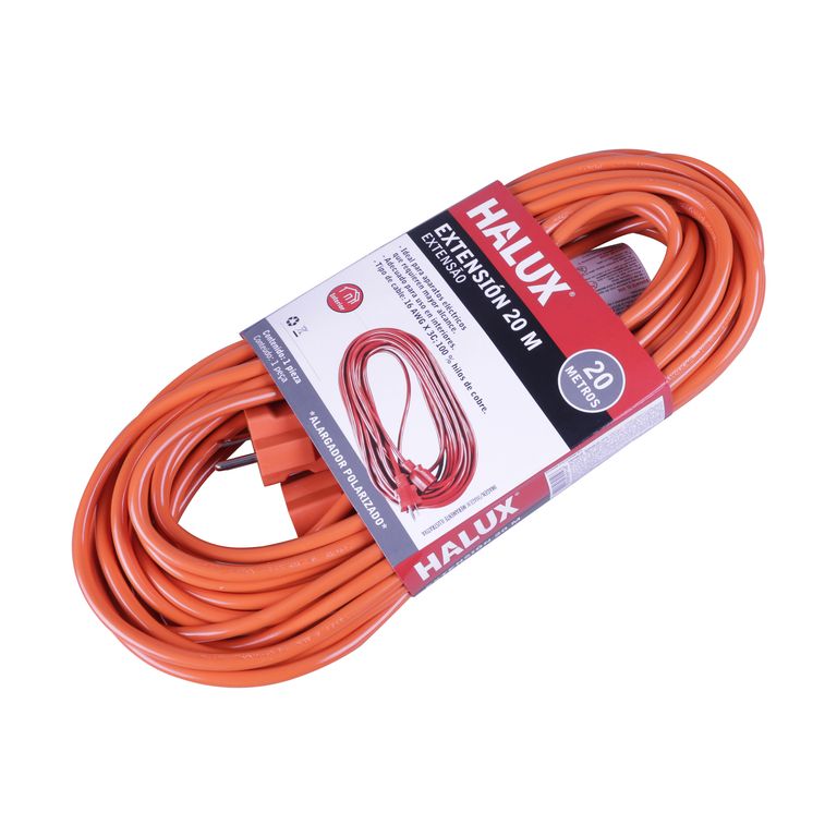 Extensión naranja Halux de 20 metros