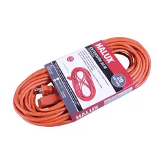 HALUX - Extensión eléctrica Naranja 20m