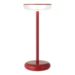 JUST HOME COLLECTION - Lámpara de Mesa LED USB Billu Rojo