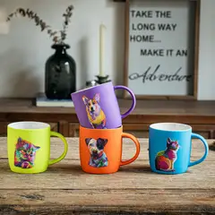 JUST HOME COLLECTION - Tazón/Mug Animale Surtido 350ml