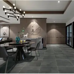 HOLZTEK - Porcelanato Rust Dark 60x60 1.44M2