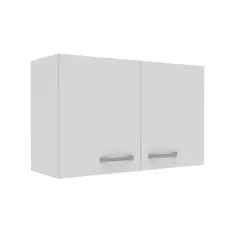 DITALIA - Mueble Mural Cocina 2 Puertas 80cm Blanco