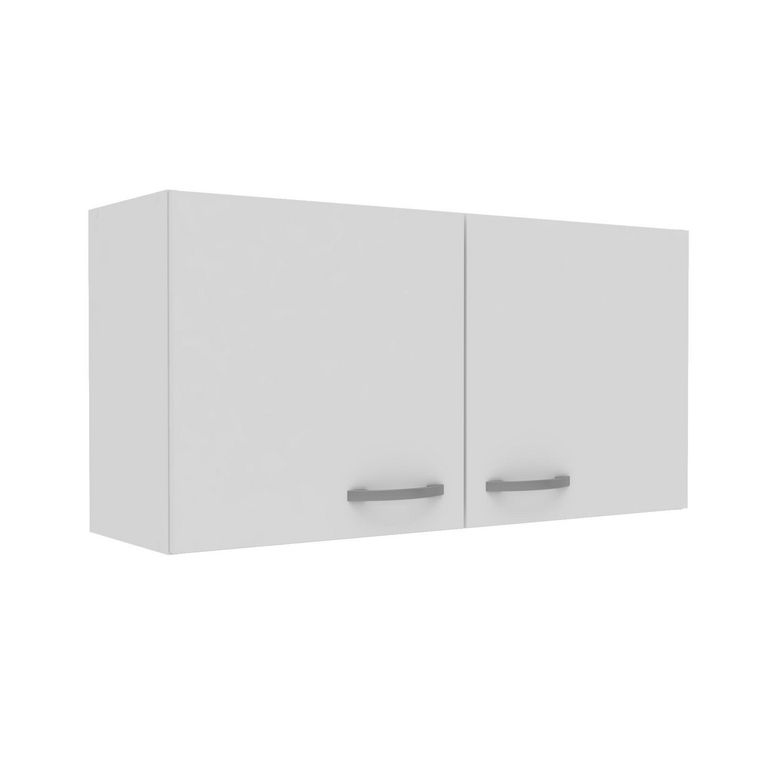 Mueble Mural Cocina 2 Puertas 100cm Blanco