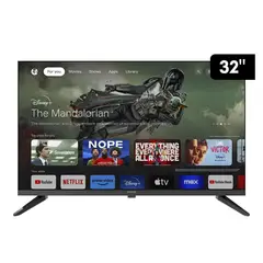 KENWOOD - Televisor Smart Google TV 32" HD Frameless