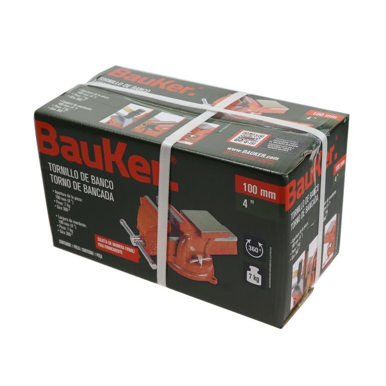 Tornillo De Banco 4 Bauker