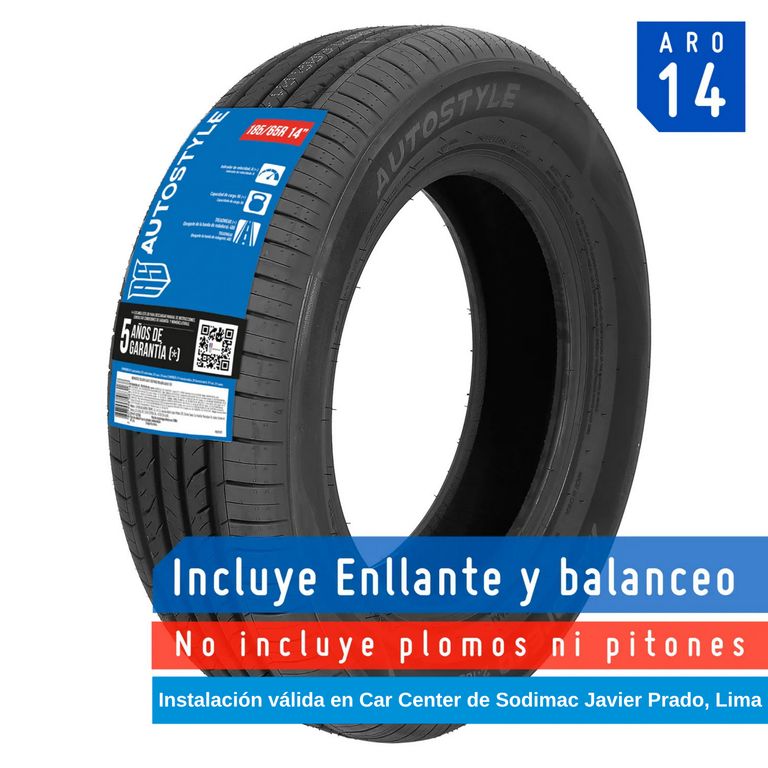 Llanta 185 60R14PR 82H Z-108