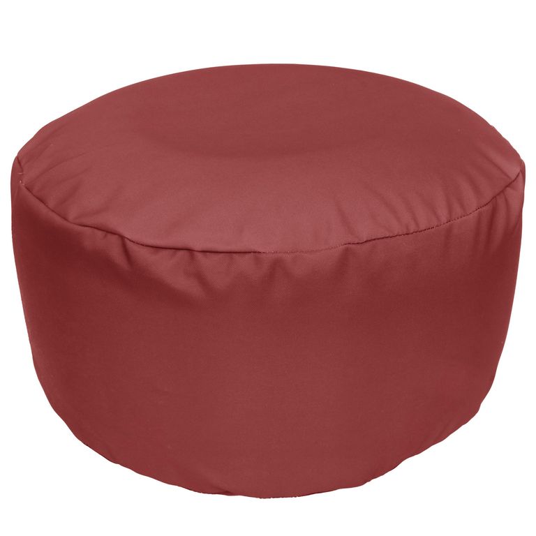 Puf Inflable 55x25cm Rojo
