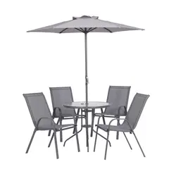 JUST HOME COLLECTION - Comedor de Terraza Nairobi 4 Personas