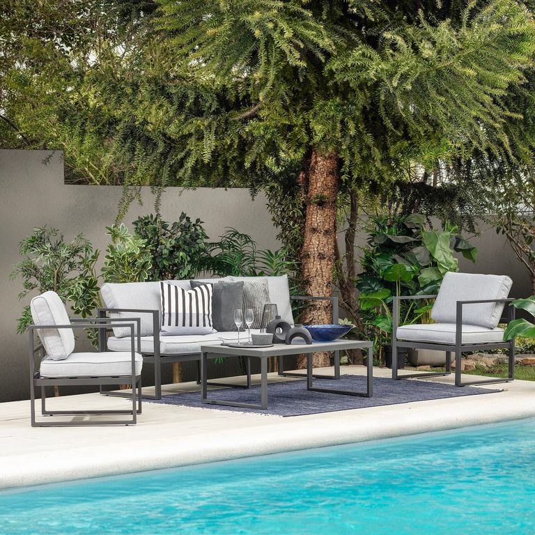 Juego de Living de Terraza 4 Personas Colonia