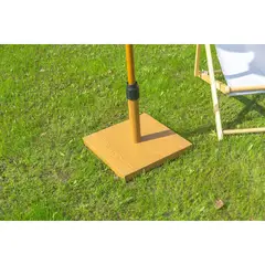 JUST HOME COLLECTION - Base para Sombrilla look Madera