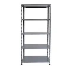 FIXSER - Estante Metal 4 Niveles Armable Cromado