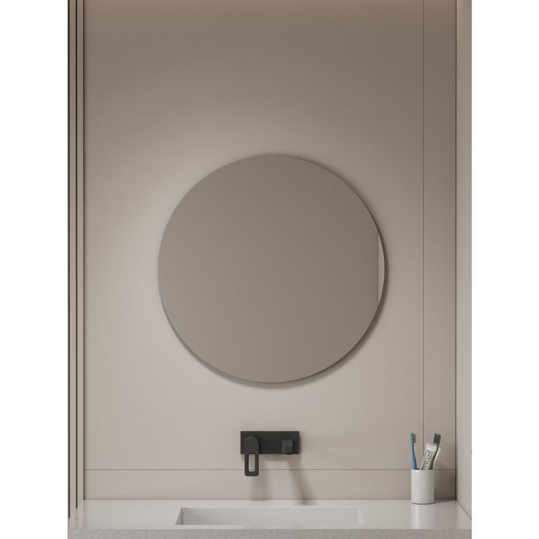 Espejo de Baño Redondo sin Marco 60cm