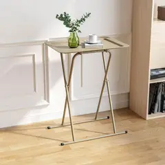 JUST HOME COLLECTION - Mesa Plegable Taupe