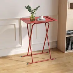 JUST HOME COLLECTION - Mesa Plegable Rojo
