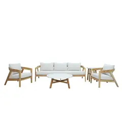 JUST HOME COLLECTION - Juego de Terraza Kubu para 5 Personas