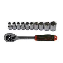 BAUKER - Set Dados Mecánicos 11Pz