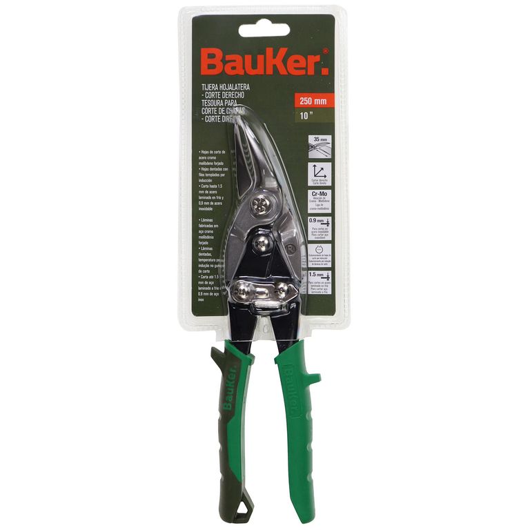 Tijera Hojalatera Bauker
