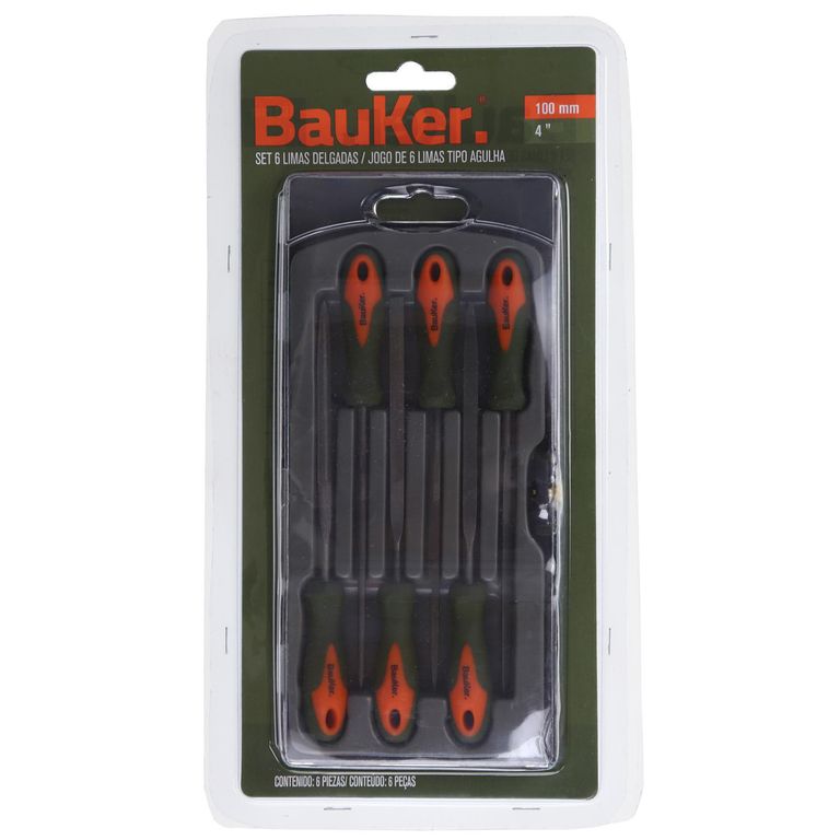 Set De Limas 4 Pzas Bauker