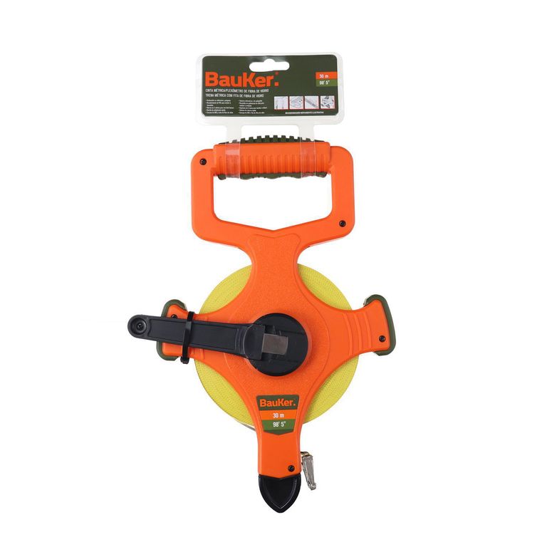 Huincha Medir 30 Metros x 0 5 Bauker