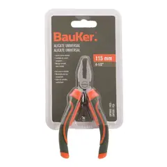 BAUKER - Alicate Universal 4 1/2 pulgadas