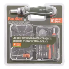 BAUKER - Set Atornilladores con Puntas Precisión y Acceso