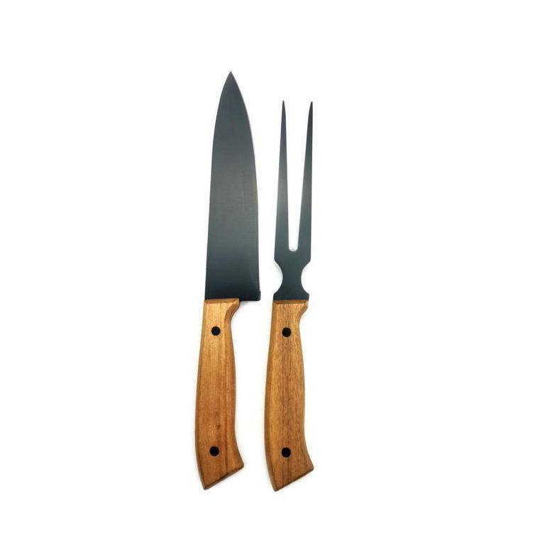 Set de Cuchillo y Trinche Parrillero