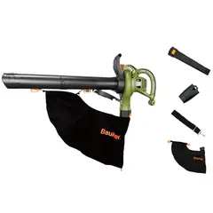 BAUKER - Soplador Aspirador 1300W