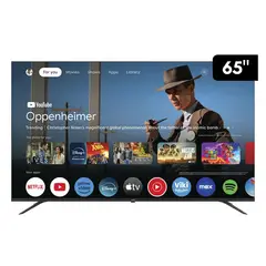 JVC - Televisor Smart TV 65" Ultra HD 4K Frameless LT-65KB538