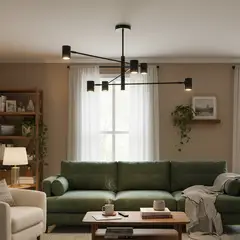 JUST HOME COLLECTION - Lámpara Colgante Verri 6L