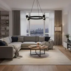 JUST HOME COLLECTION - Lámpara Colgante LED Verri 4L