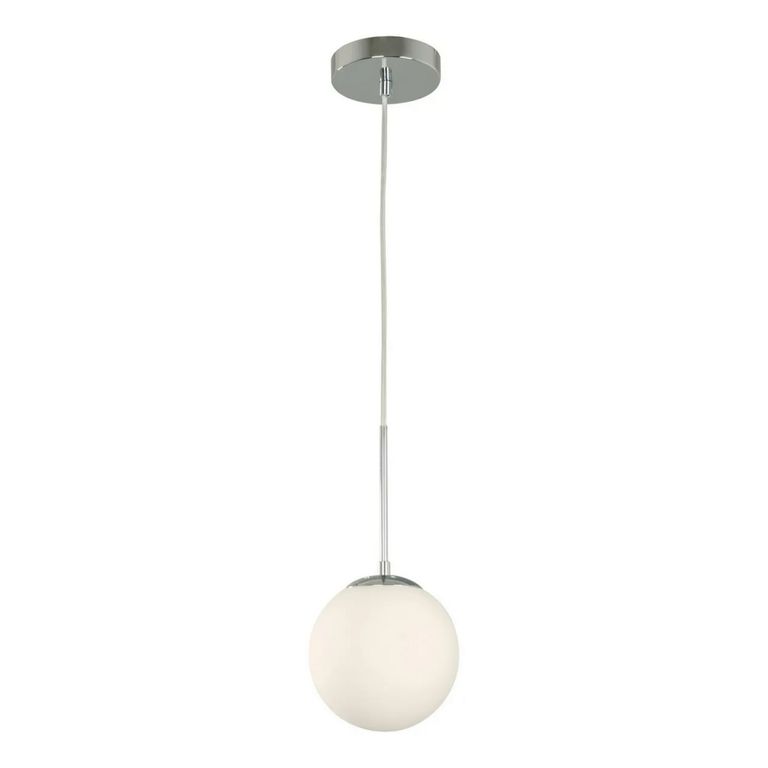 Lámpara Colgante de Techo 1 Luz Celia Cromo