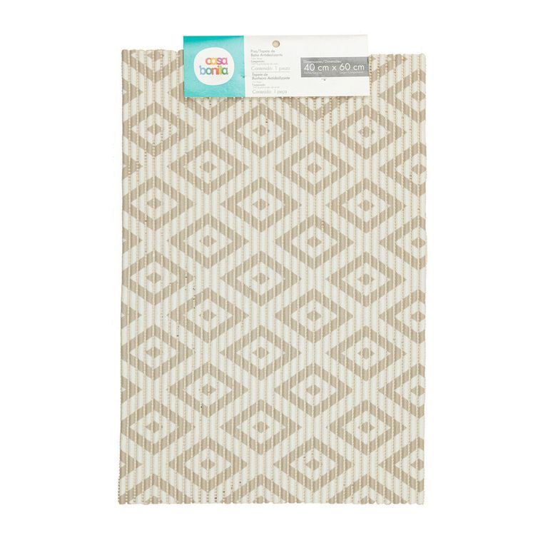Tapete de Baño Dia 40x60cm Beige