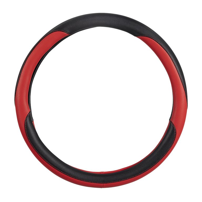 Cubre Volante 38 cm Rojo y Negro