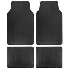 AUTOSTYLE - Protector de Piso para Autos 4 Piezas