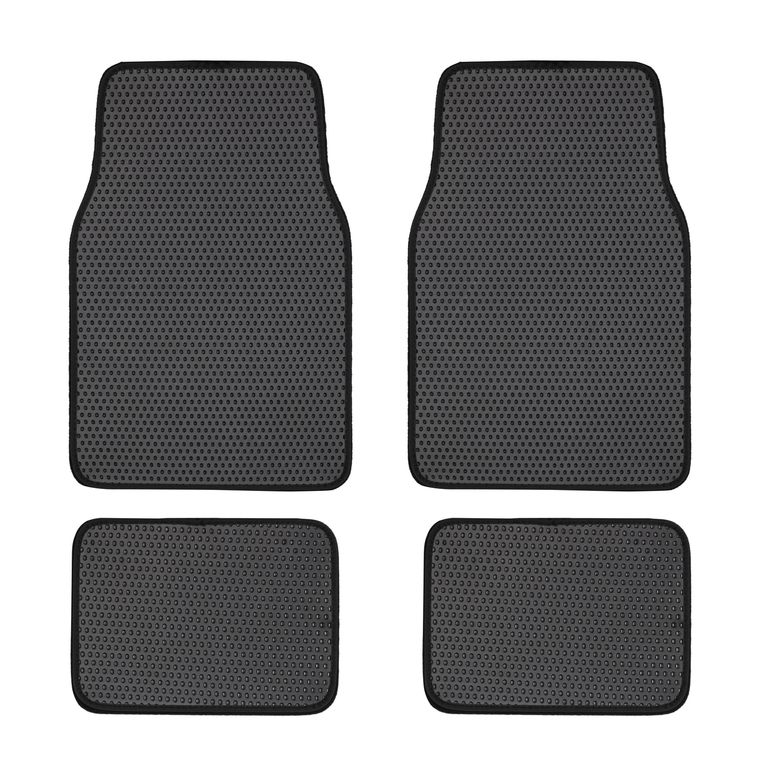 Cubre Piso Velcro 4 Piezas Negro